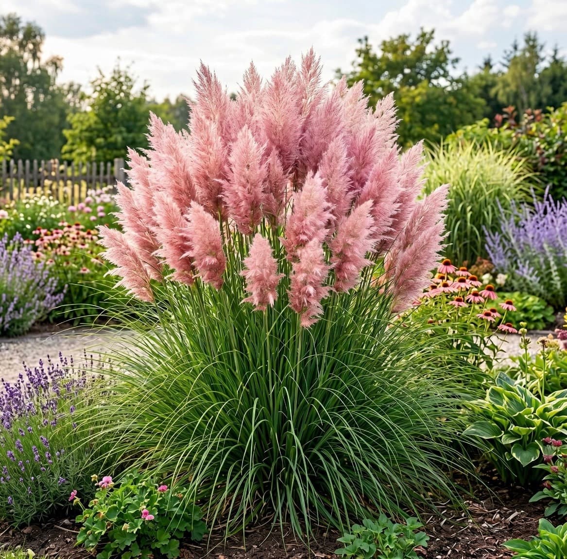 Cortaderia selloana ‘Rose Plume’